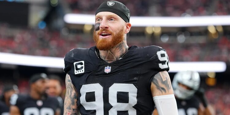 Raiders star Maxx Crosby says he’ll attend UFC fight at White House