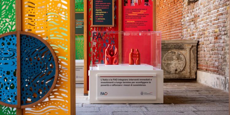 FAO MuNe expands beyond Rome with first installation at Venice Climate Week