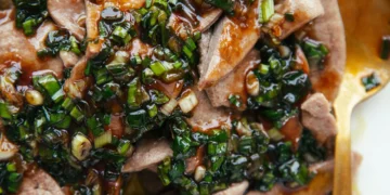 Poached Pork Liver – China Sichuan Food