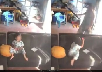 Elderly Woman Tries To Protect Grandchild During Powerful Philippines Earthquake, Video Goes Viral
