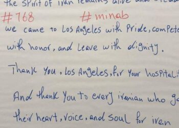 Team Iran thanks LA for hospitality after World Cup game