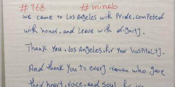 Team Iran thanks LA for hospitality after World Cup game