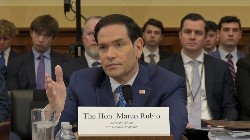 Five tense moments from Rubio’s testimony over the war in Iran