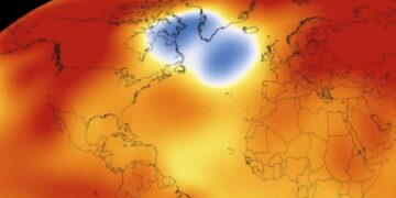 A ‘cold blob’ in the Atlantic could be a sign of AMOC shutdown