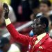 Who is the man standing still for entire World Cup matches?