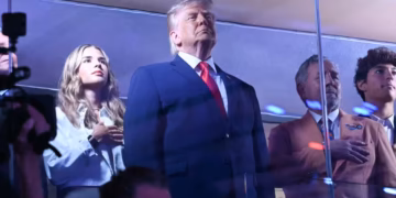 Came for the basketball, stayed for the boos: Trump heckled at New York NBA game