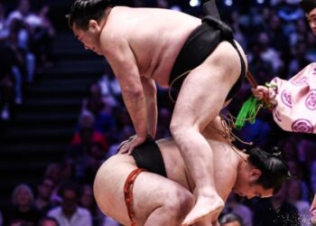 Paris holds first sumo wrestling tournament in 30 years
