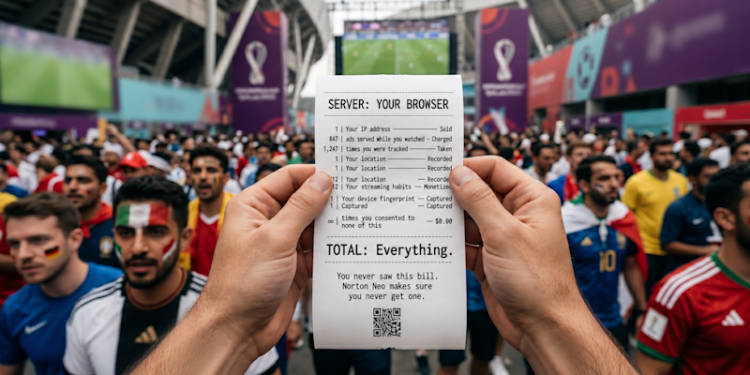 Every World Cup fan deserves a seat. Norton Neo says its free browser is the ticket