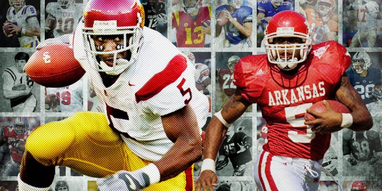 Best college football players of all time by jersey number