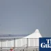 Evacuation disrupts Trump’s planned DC speech after threat of thunderstorm | Washington DC