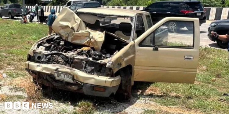 Nine Thai monks killed after 11-year-old driver collides with procession