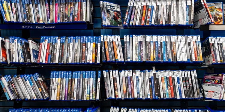 Man, I Miss Big Bargain Bins Of Used Video Games